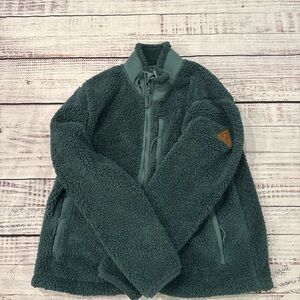 Ascend Forest Green Fleece Jacket